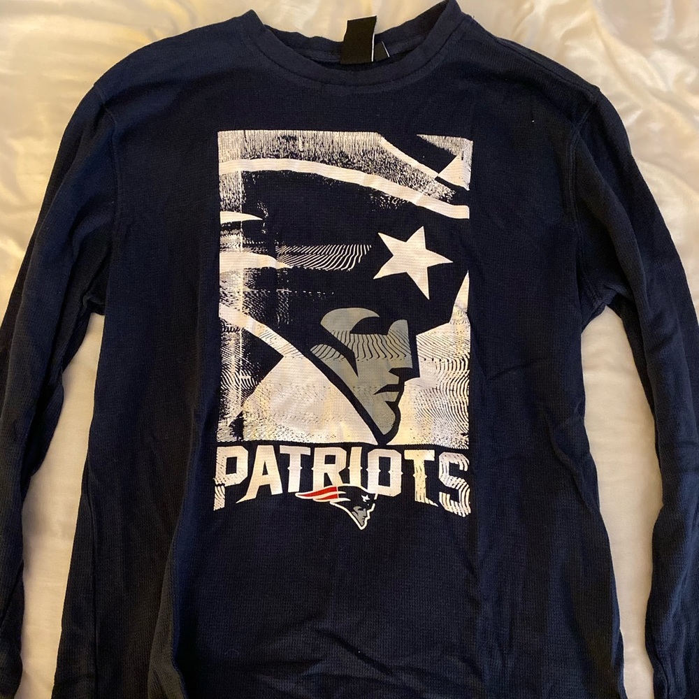 Thermal long sleeve patriots shirt